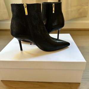 L’Agence Black Snake Booties